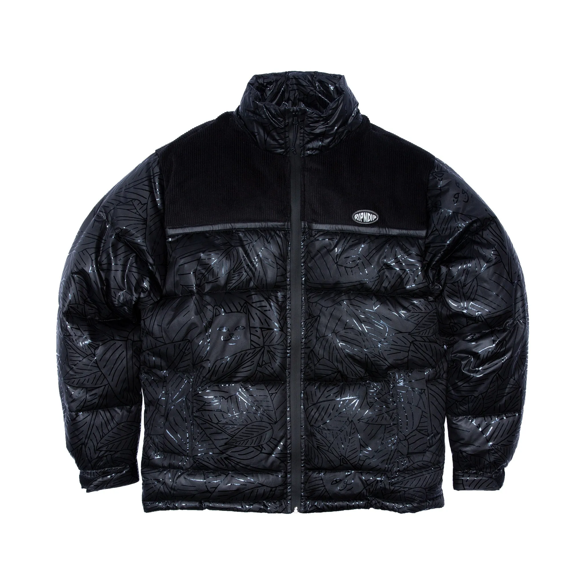 Griffith Hooded Puffer Jacket (Black)