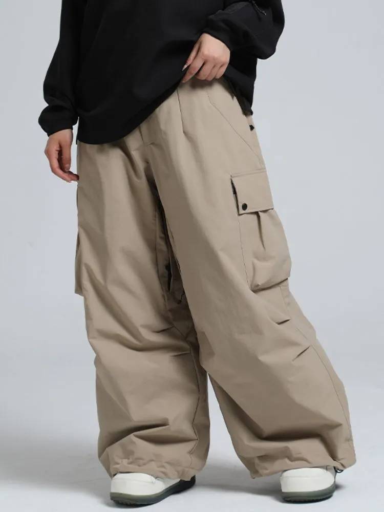 Gsou Snow Baggy Cargo Snowboard Pants - Unisex