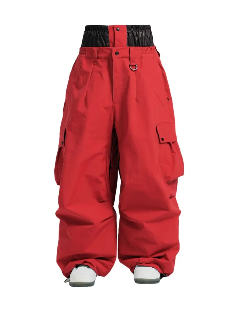 Gsou Snow Baggy Cargo Snowboard Pants - Unisex