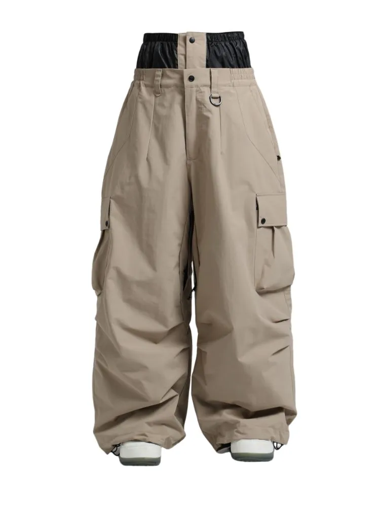 Gsou Snow Baggy Cargo Snowboard Pants - Unisex