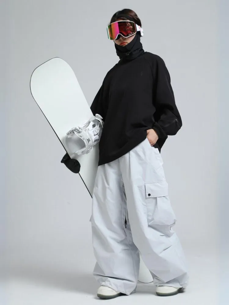 Gsou Snow Baggy Cargo Snowboard Pants - Unisex