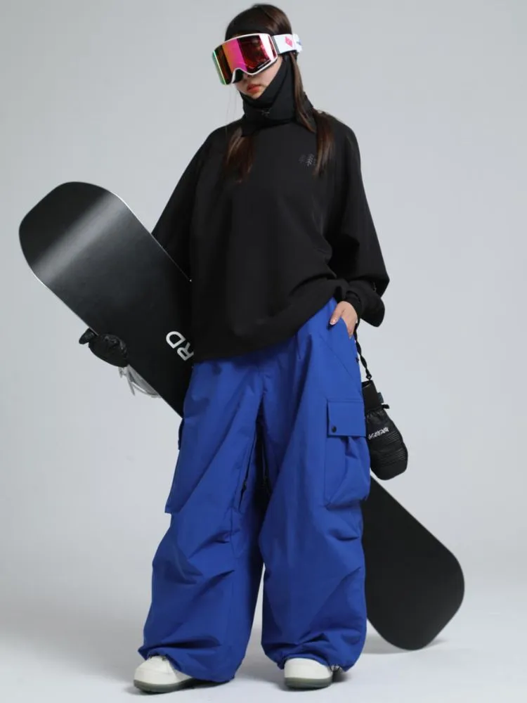 Gsou Snow Baggy Cargo Snowboard Pants - Unisex