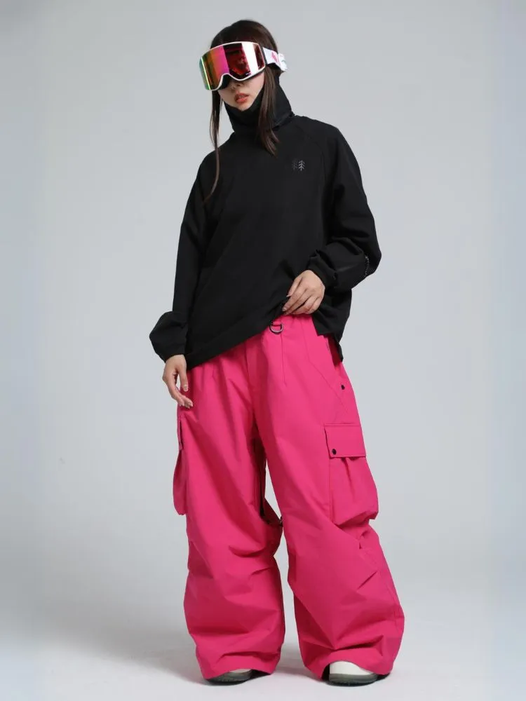 Gsou Snow Baggy Cargo Snowboard Pants - Unisex