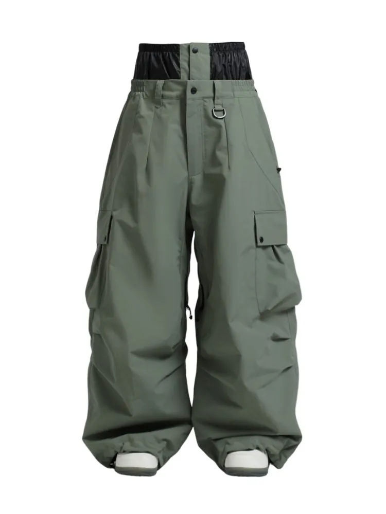 Gsou Snow Baggy Cargo Snowboard Pants - Unisex