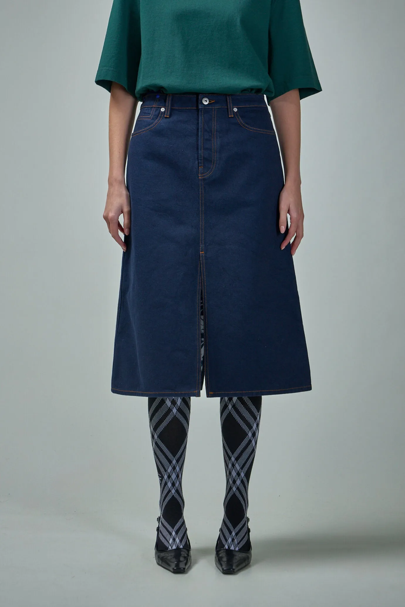 Heavyweight Denim Skirt