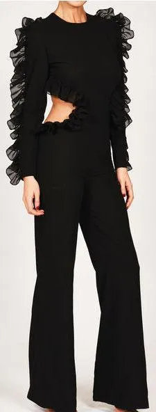 'Kiah' Jumpsuit in Black