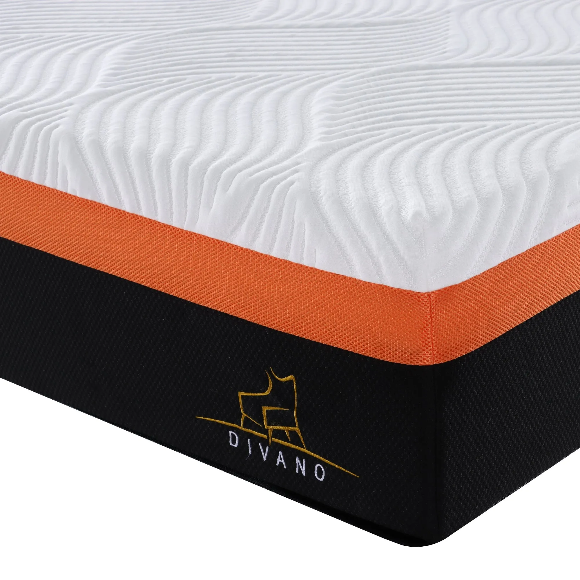 Medium-Firm Memory Foam Queen Mattress - Anti-Allergy, Pest-Proof