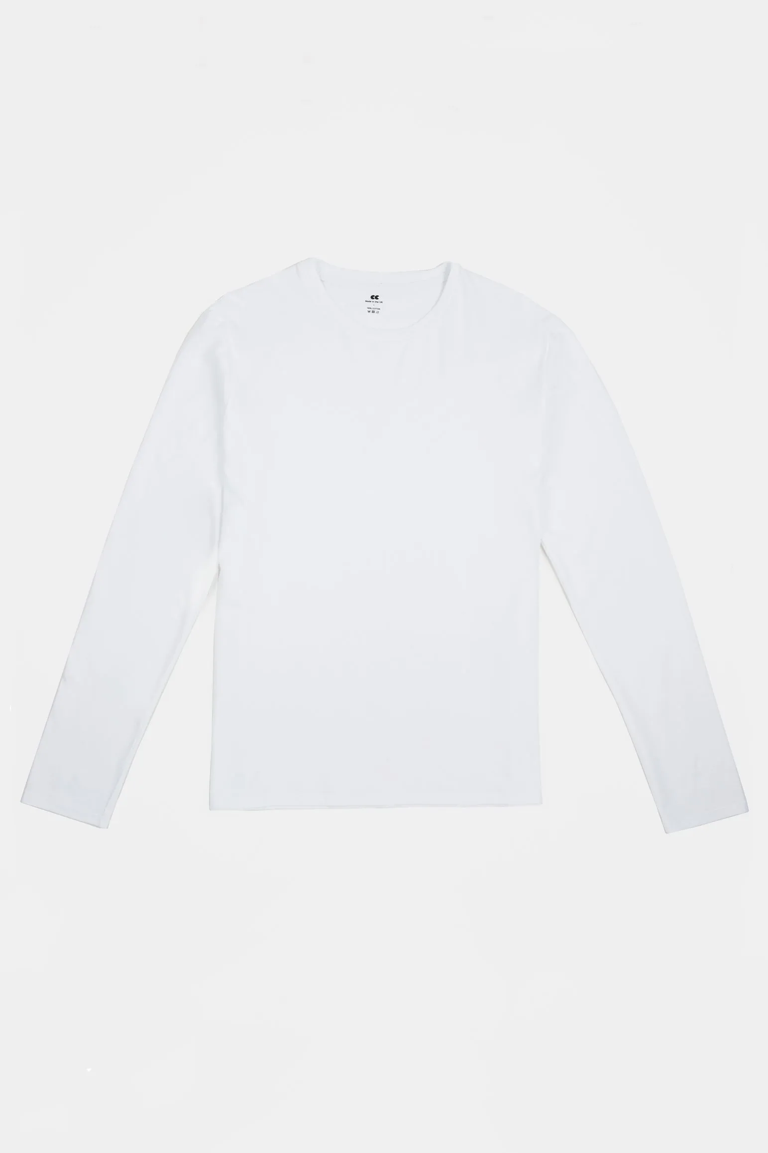 Men's Long Sleeve T Shirt - White