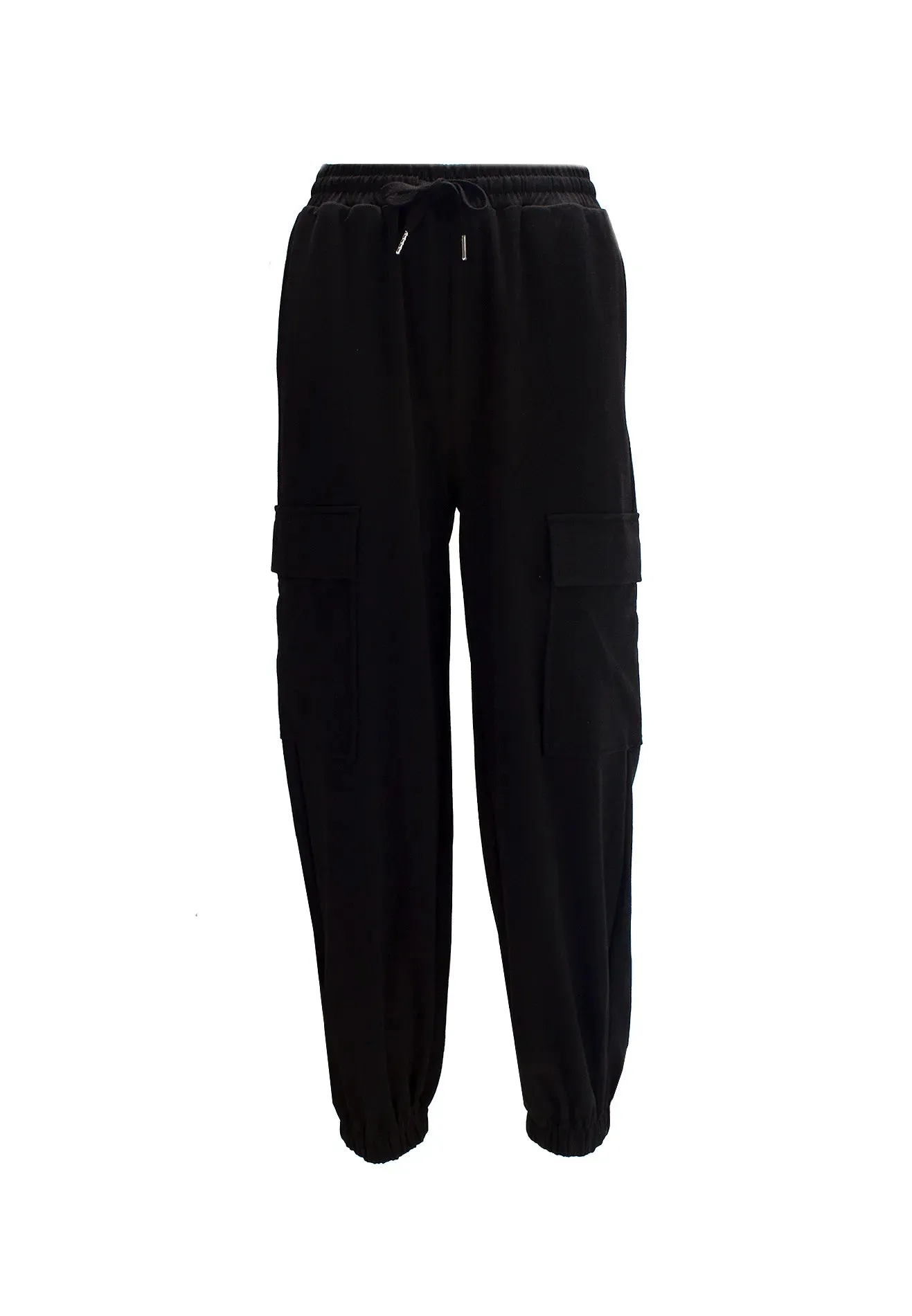 Mid-Rise Relaxed-Fit Cargo Pants