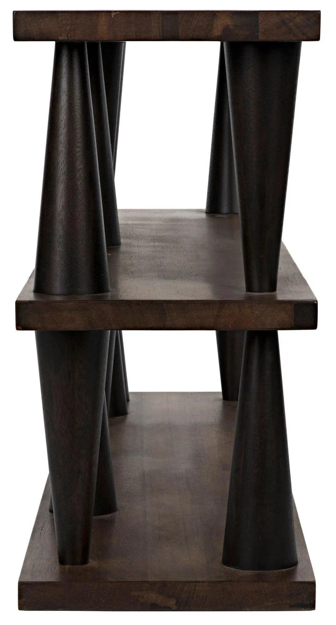 Mood Console, Ebony and Dark Walnut