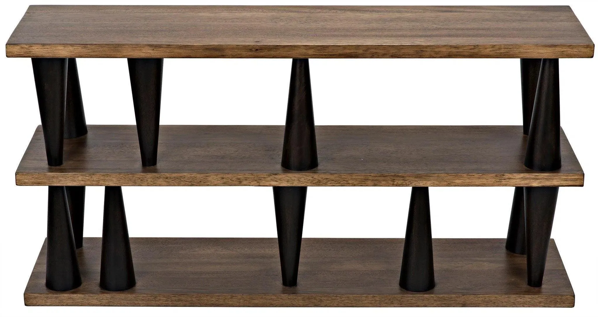 Mood Console, Ebony and Dark Walnut