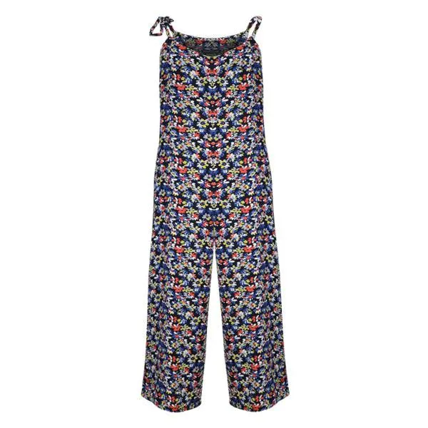 MULTICOLOUR GIRLS STRAP JUMPSUIT