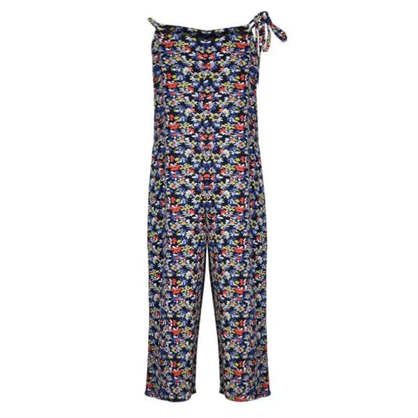 MULTICOLOUR GIRLS STRAP JUMPSUIT