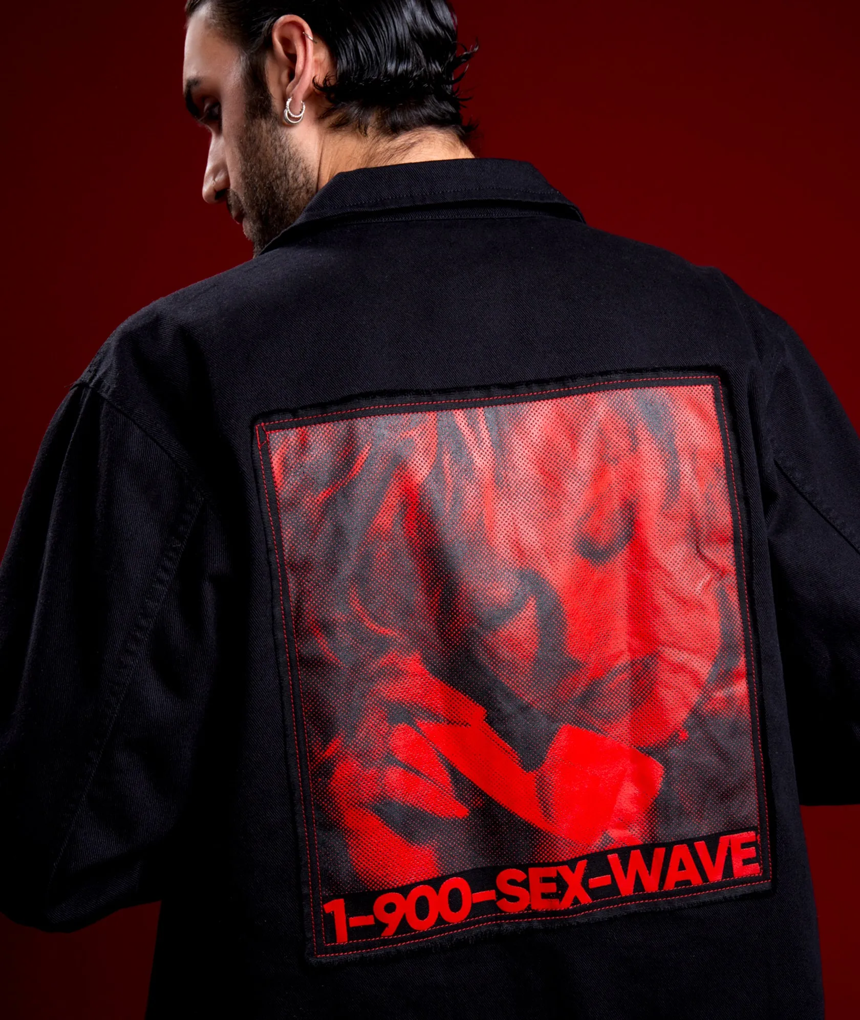 OMBRA INTL. X VERTERE SEX WAVE JACKET - BLACK