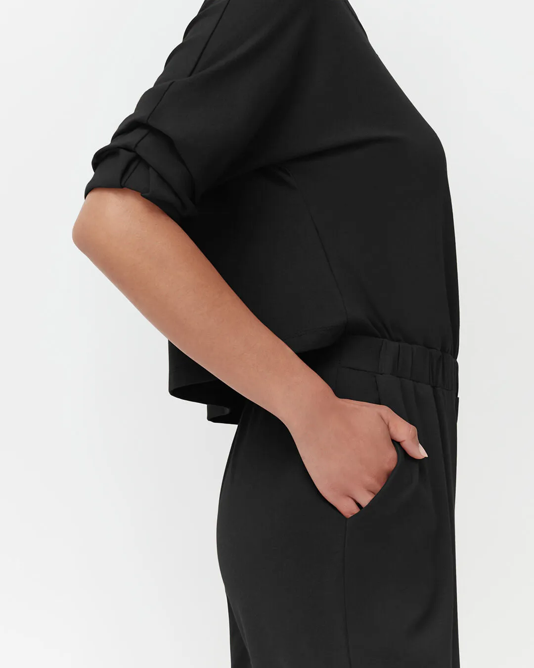 Open-Back Jumpsuit