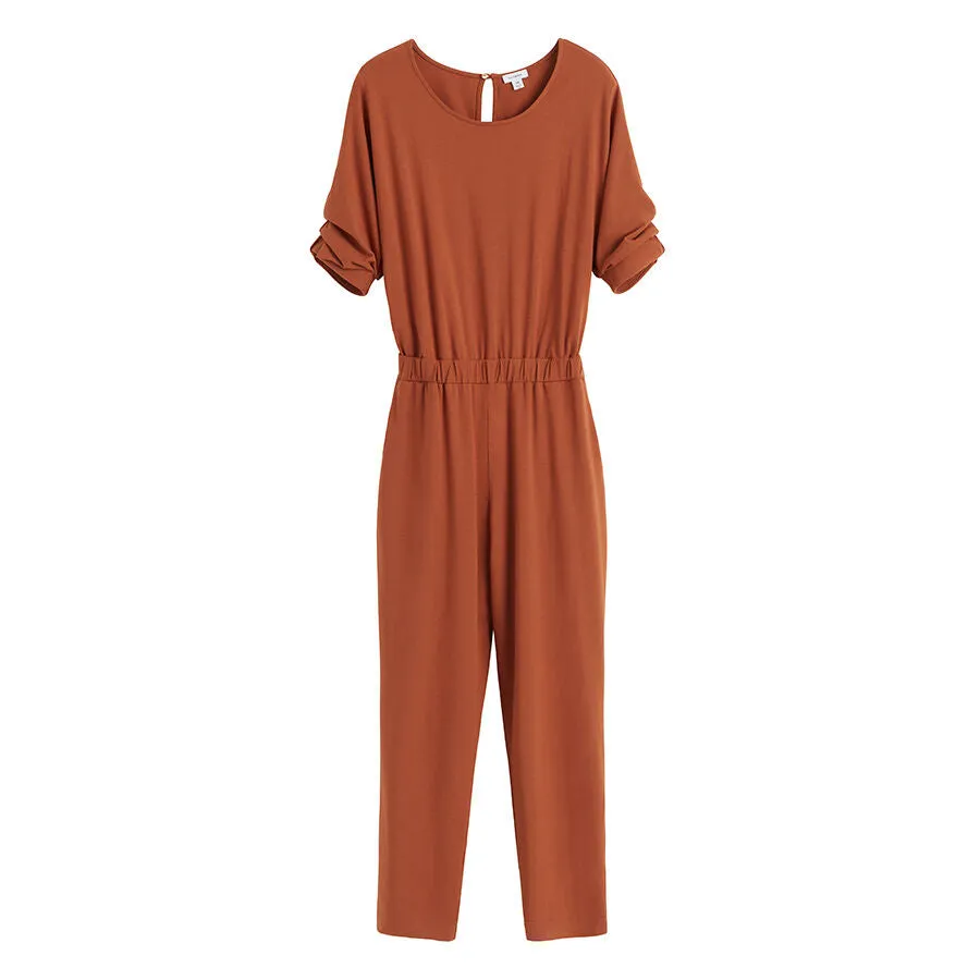 Open-Back Jumpsuit