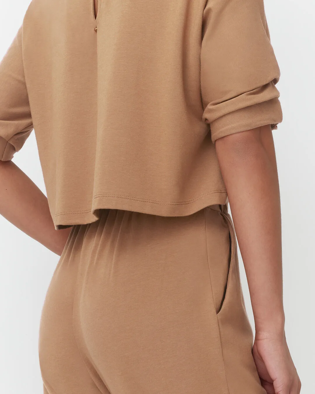 Open-Back Jumpsuit