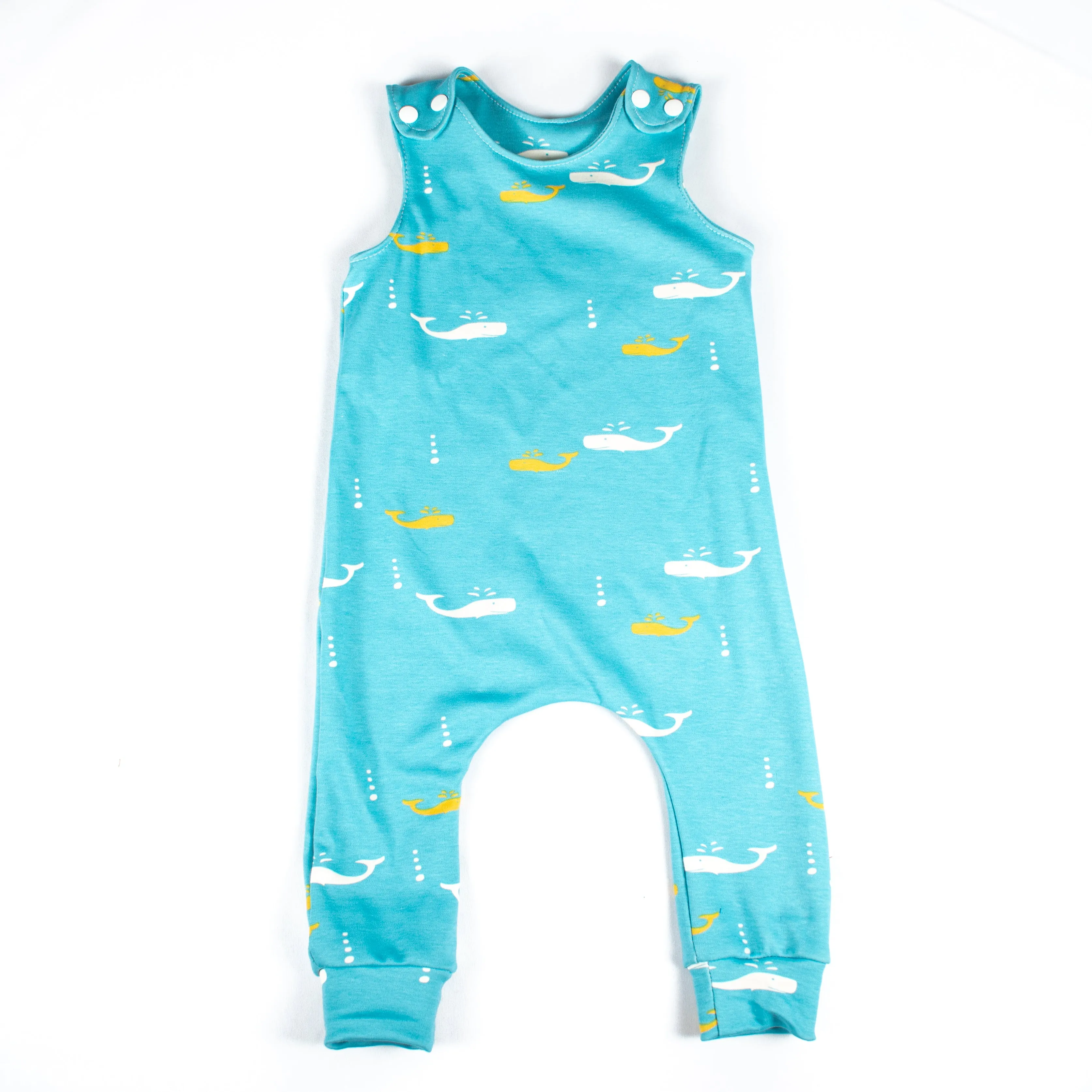 Organic Cotton Dungarees (0-3T)