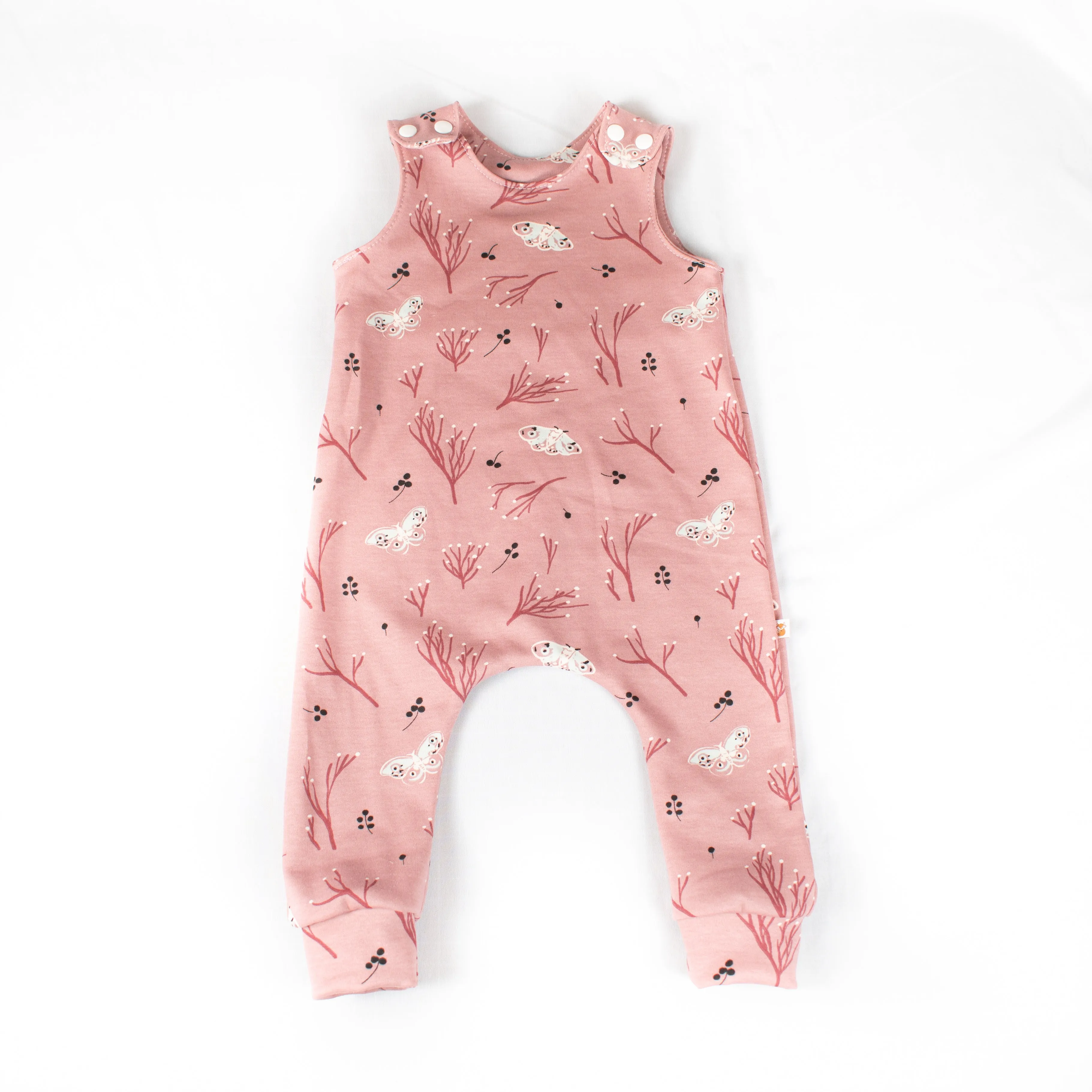 Organic Cotton Dungarees (0-3T)