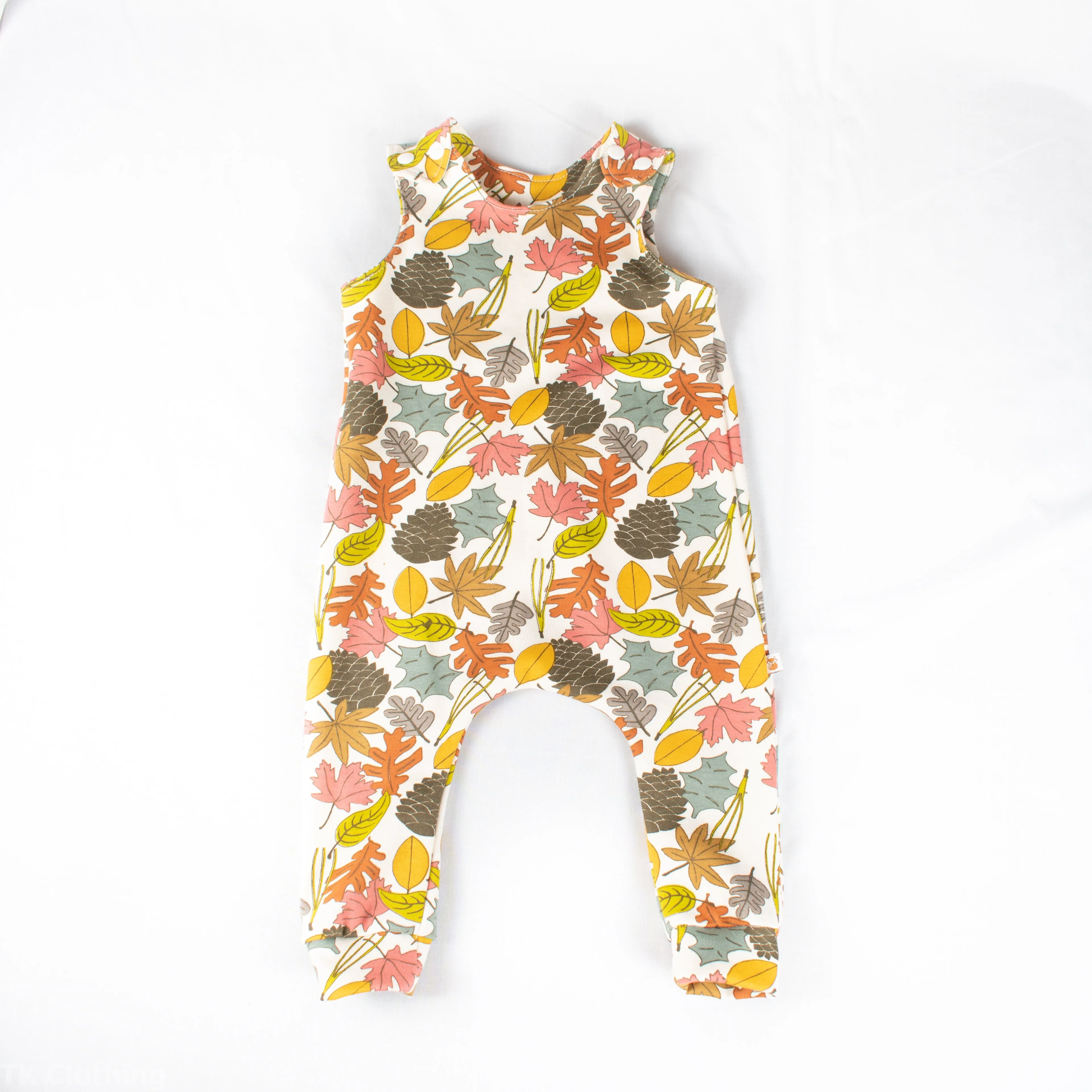 Organic Cotton Dungarees (0-3T)