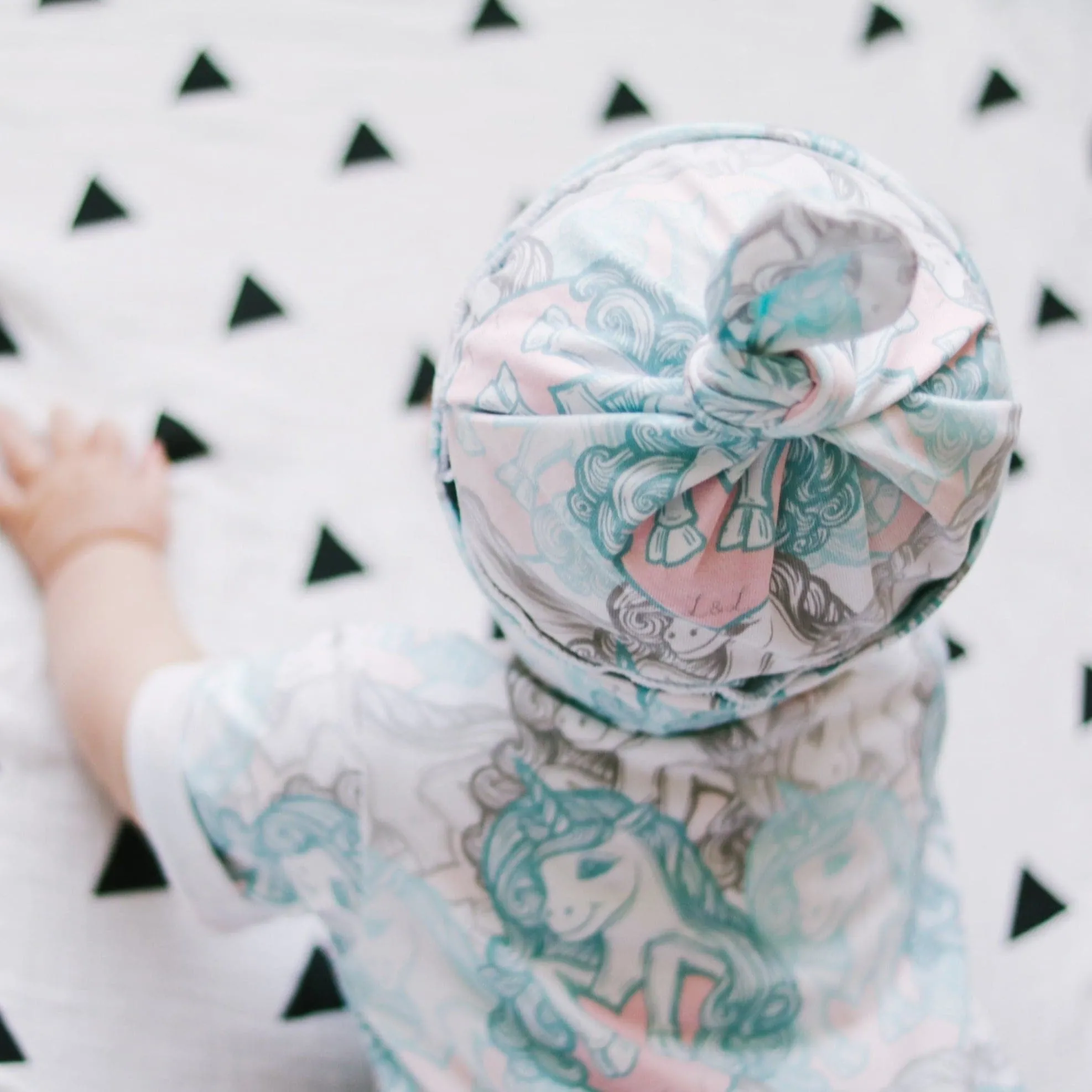 Organic Toddler & Baby Romper | Candy Unicorns