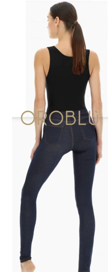 Oroblu White Jeans Denim Jeggings