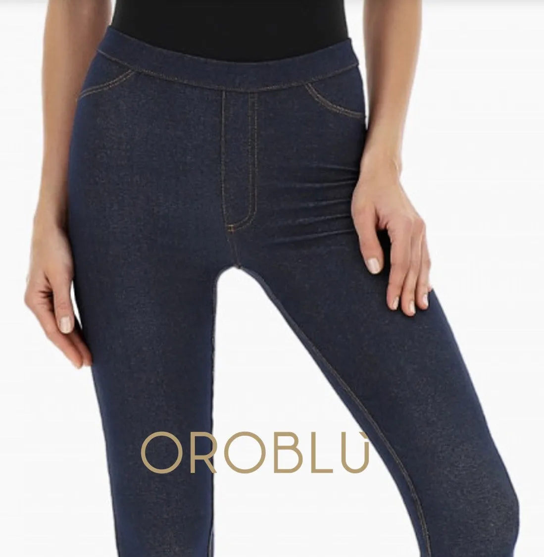 Oroblu White Jeans Denim Jeggings