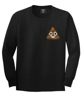 Poop Chest Mens Long Sleeve T-Shirt