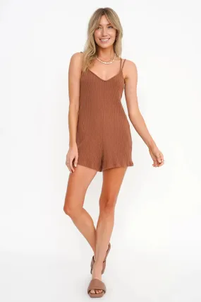 Project Social T Desert Terra Best Coast Rib Romper