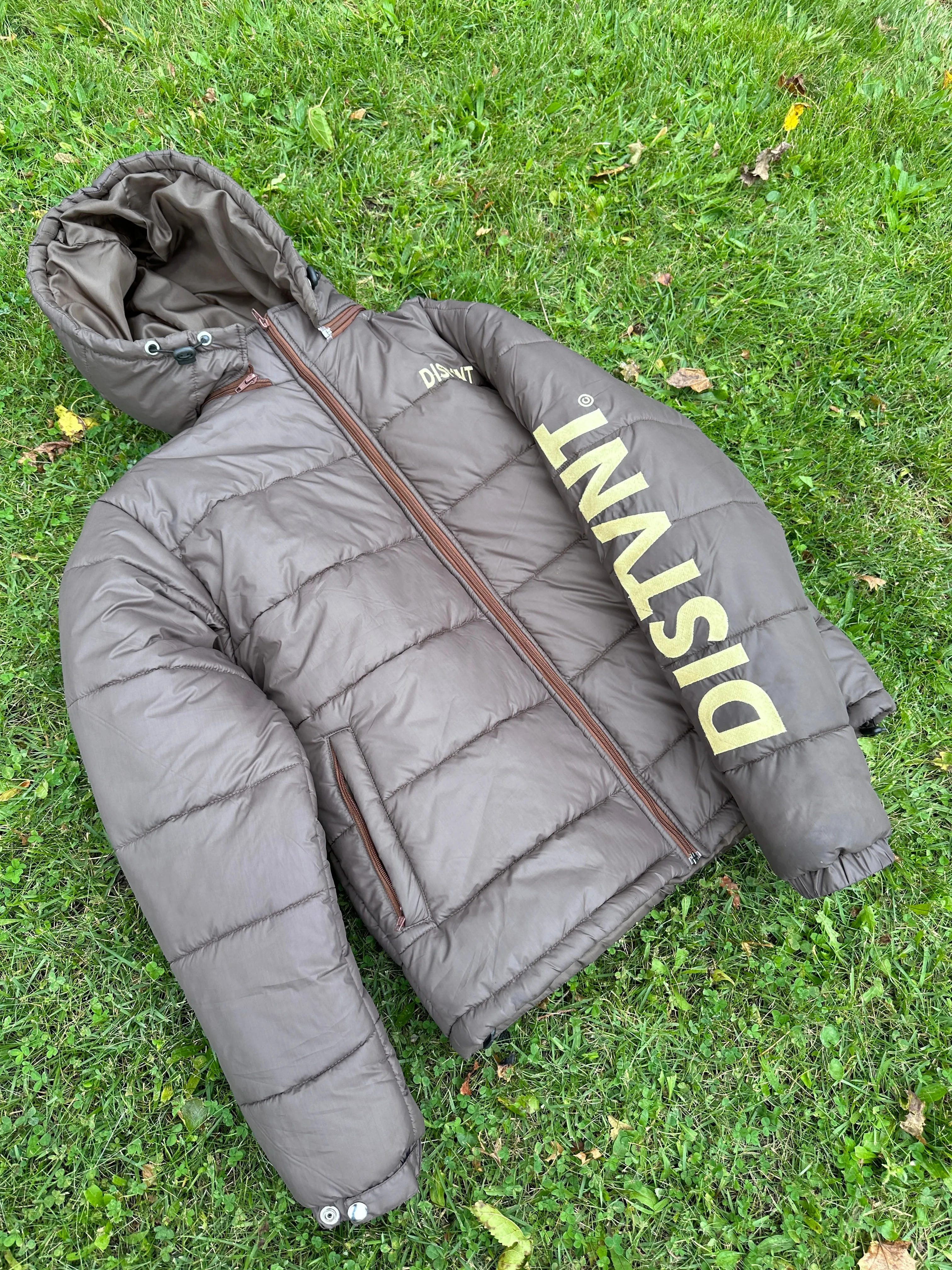 Puffer Jacket (Brown)