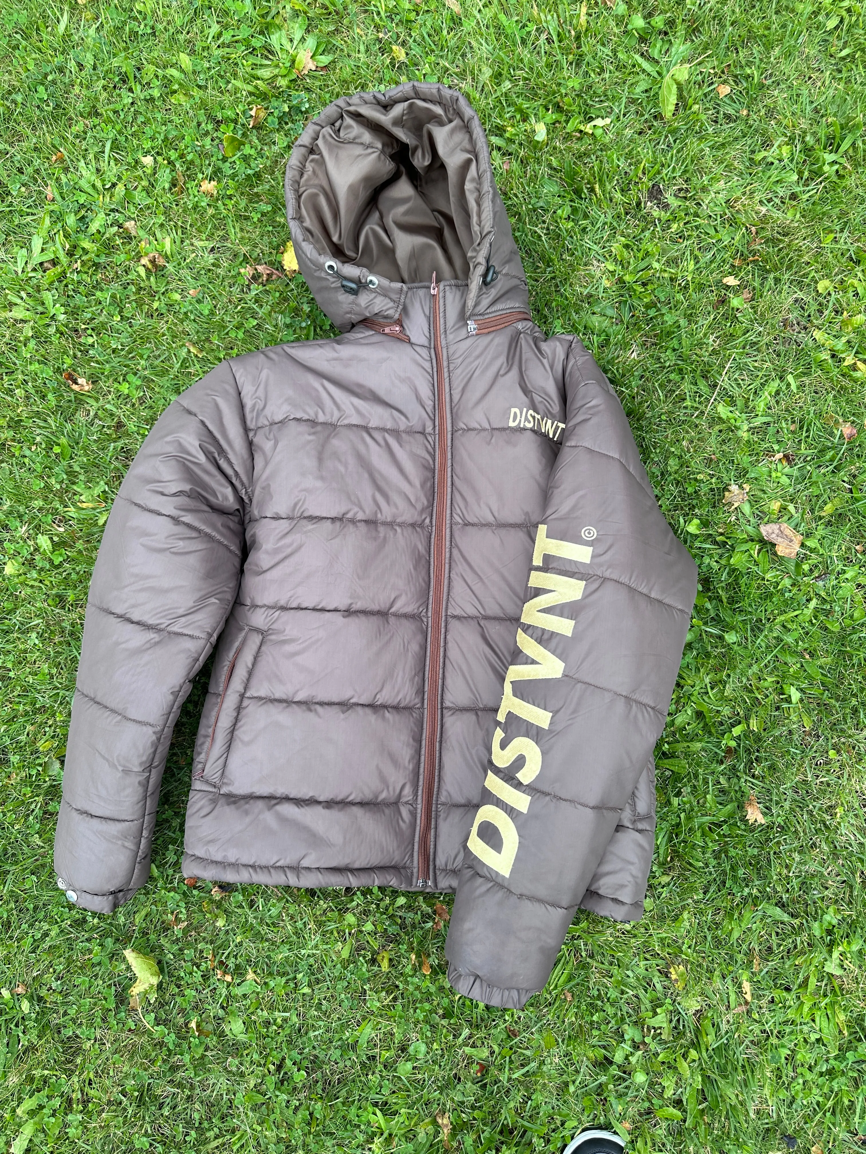 Puffer Jacket (Brown)