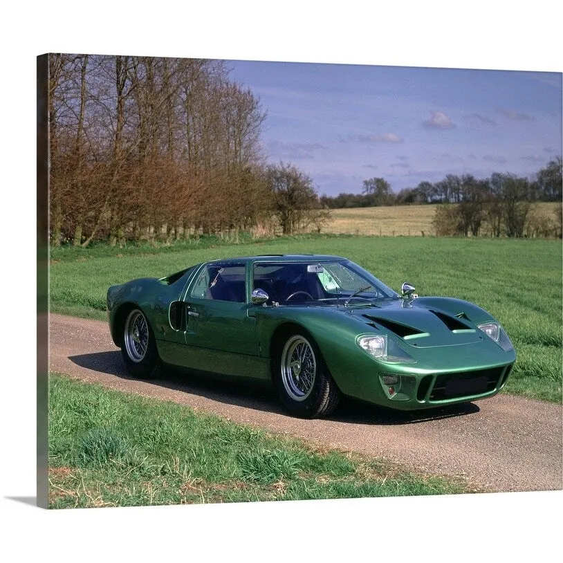 "1966 Ford GT40" Canvas Wall Art