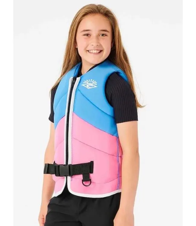 Ripcurl Dawn Patrol Girls Life Vest (2025) - Blue