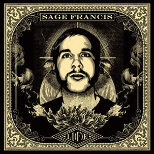 Sage Francis - LI(F)E SIGNED Red Vinyl 2xLP   EXTRAS