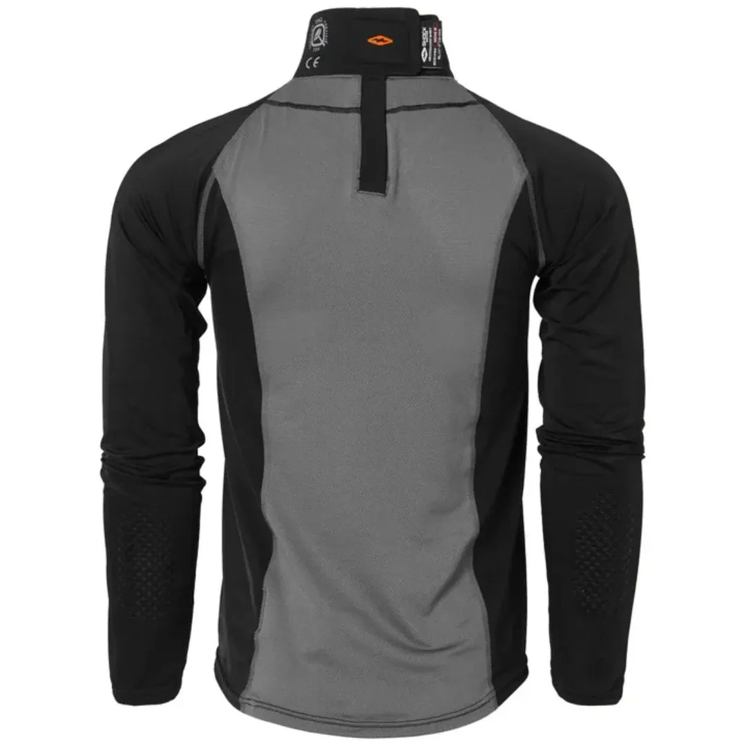 Shock Doctor Senior Ultra Compression Long Sleeve Shirt with Neck Guard