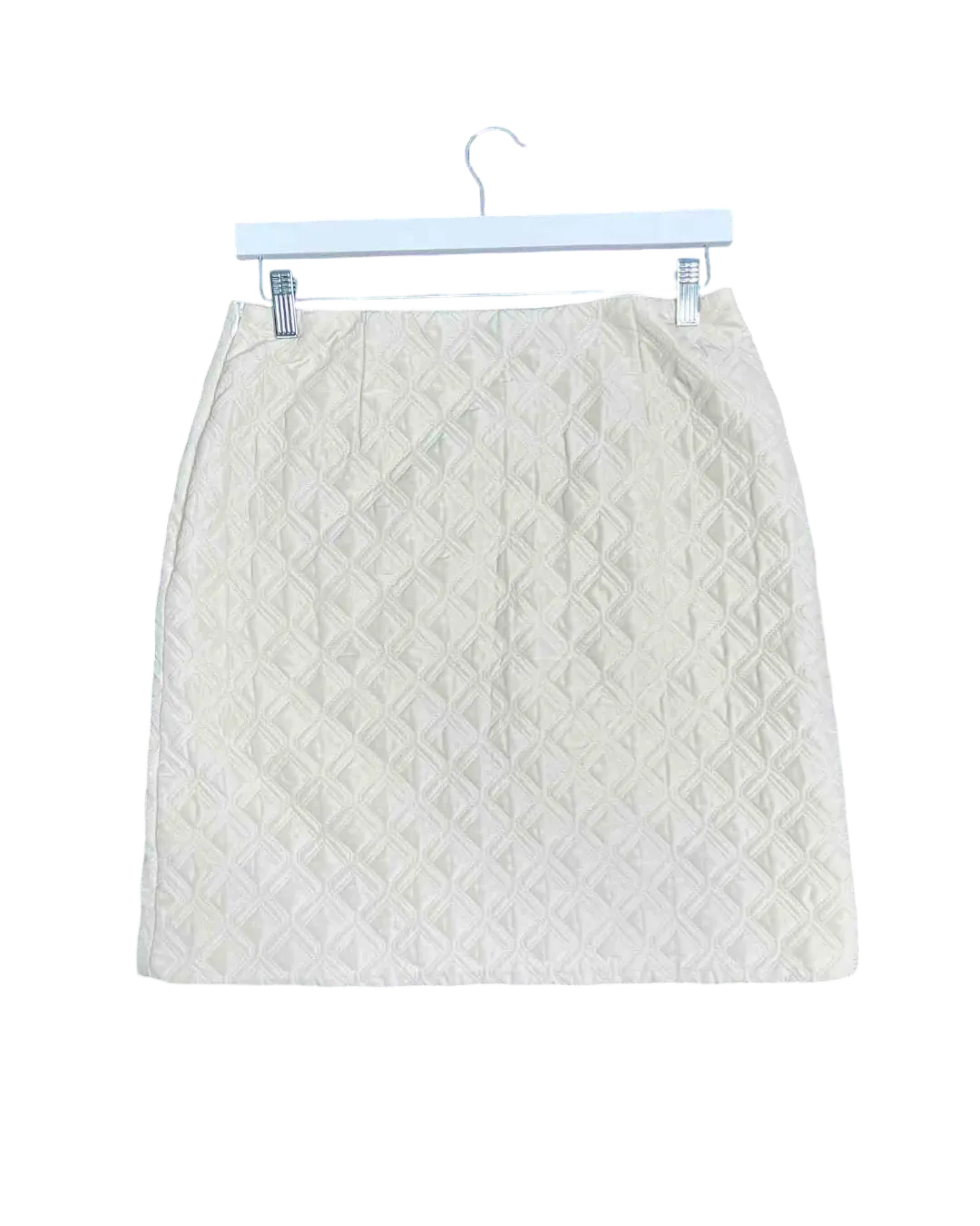 Size 10/12 | Opera Sport Cream Luisa Above Knee Skirt