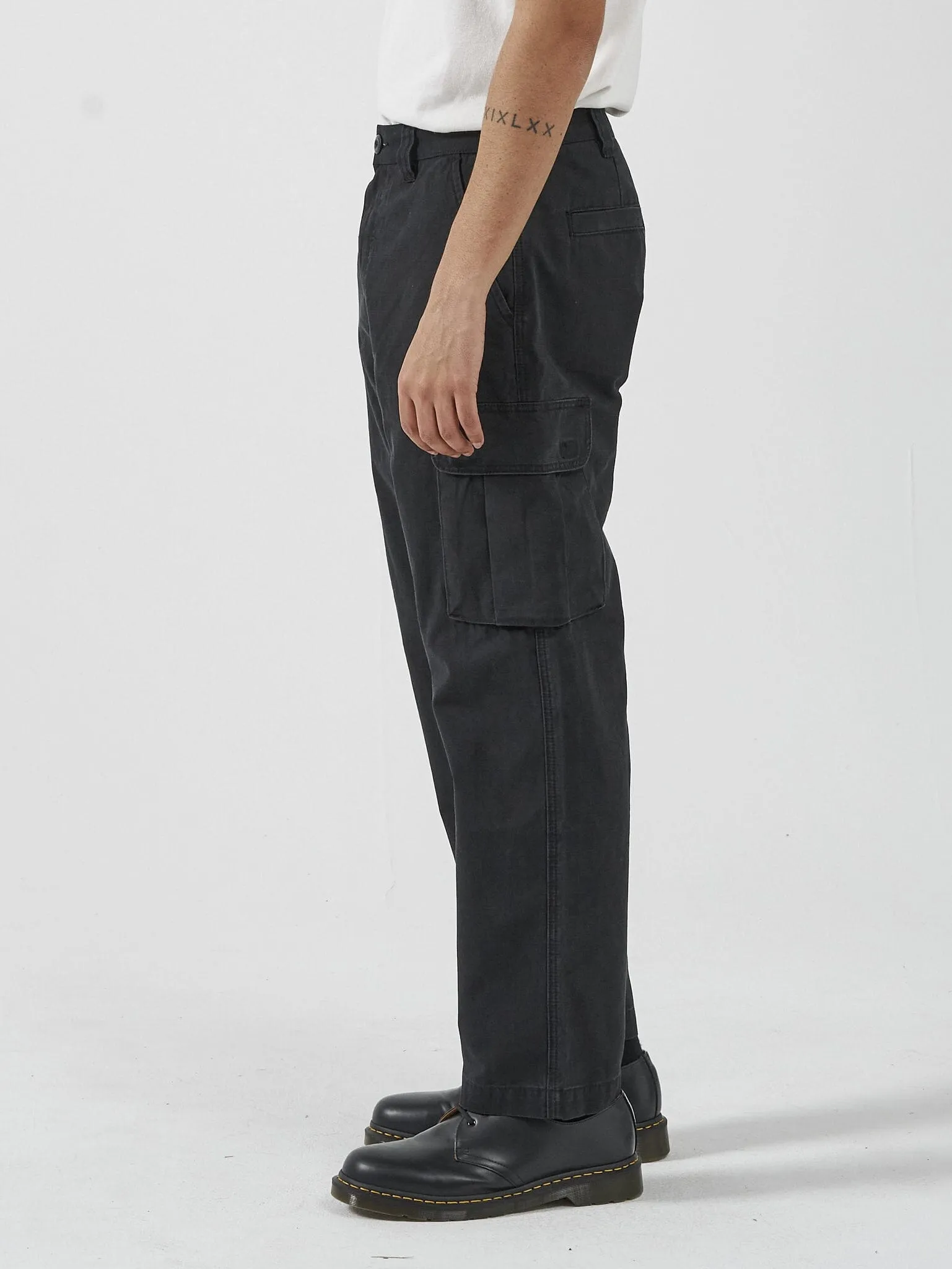 Slacker Union Cargo Pant - Black