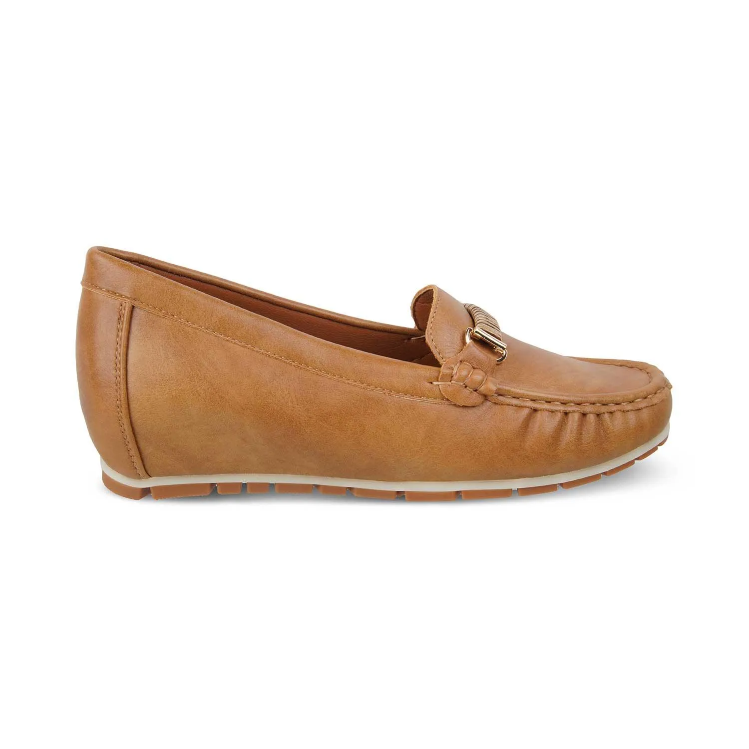 The Yonor Camel Women's Dress Wedge Loafer Tresmode