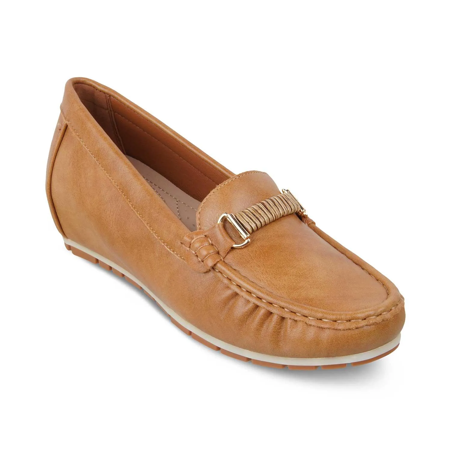 The Yonor Camel Women's Dress Wedge Loafer Tresmode