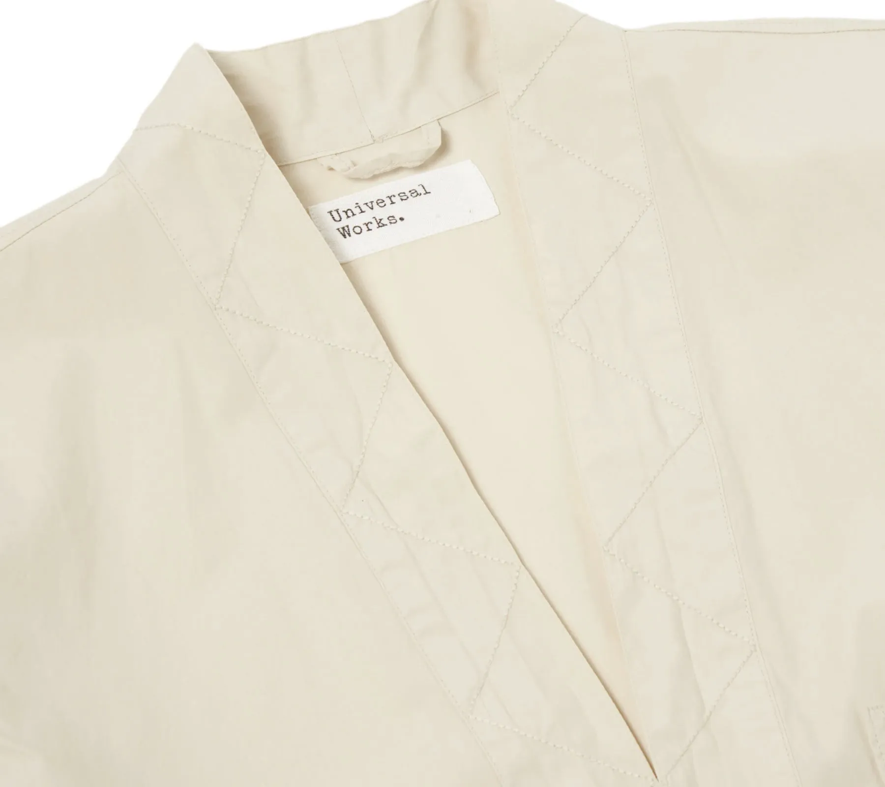 Tie Front Jacket | Driftwood Organic Fine Poplin