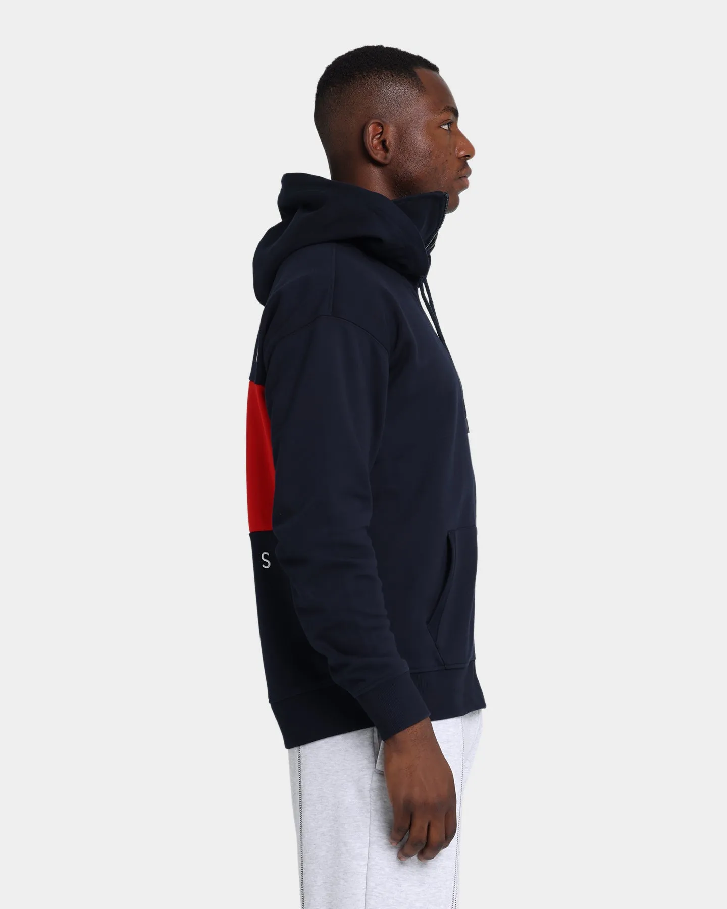 Tommy Jeans Zip-Thru Flag Hoodie Desert Sky