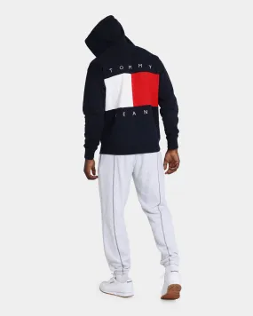 Tommy Jeans Zip-Thru Flag Hoodie Desert Sky