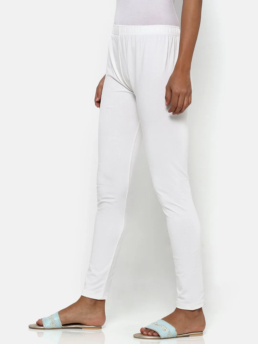 Twilight Off-White Chudidar Leggings