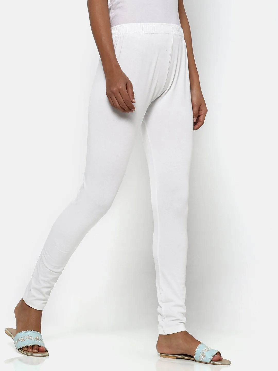 Twilight Off-White Chudidar Leggings