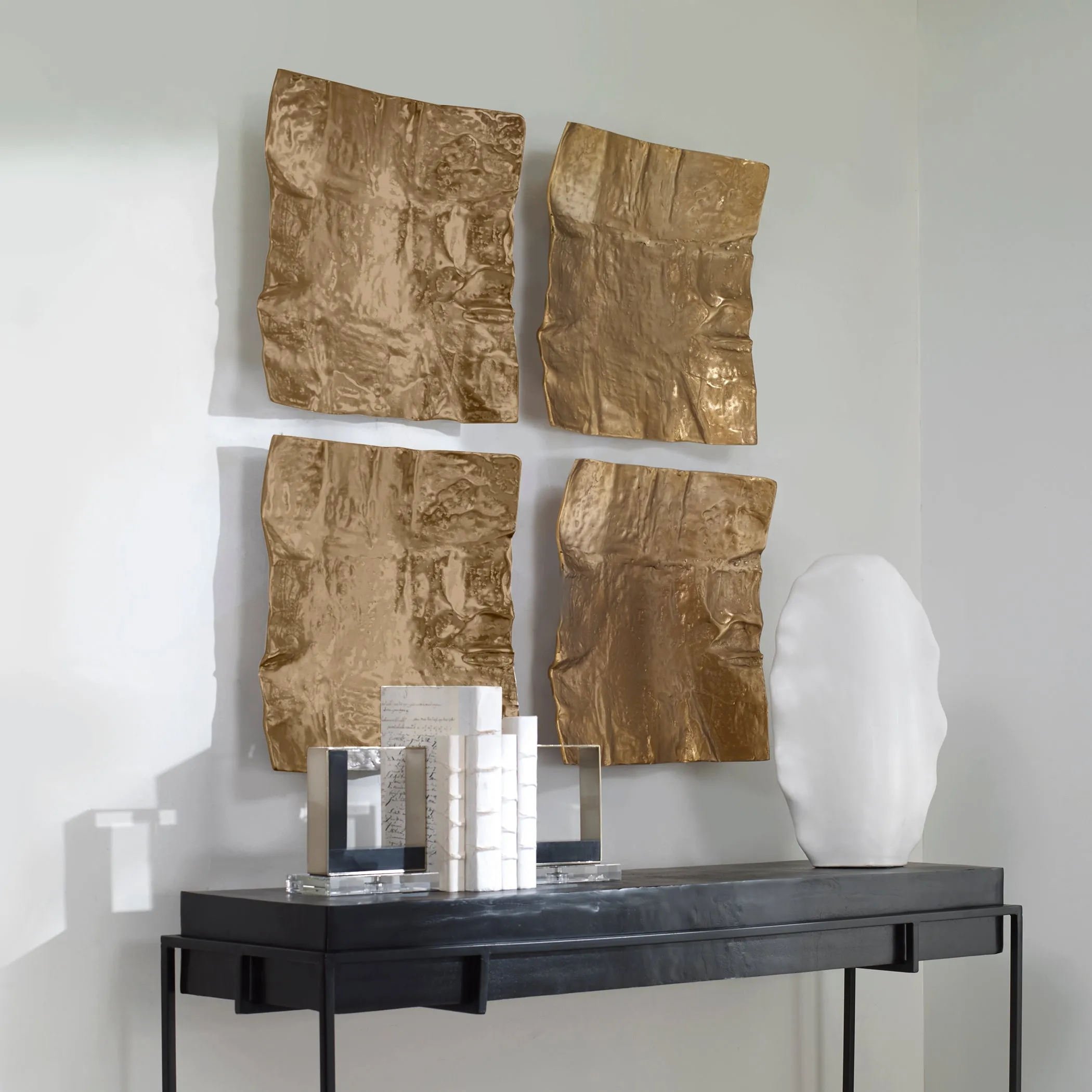 Uttermost Archive Brass Wall Decor