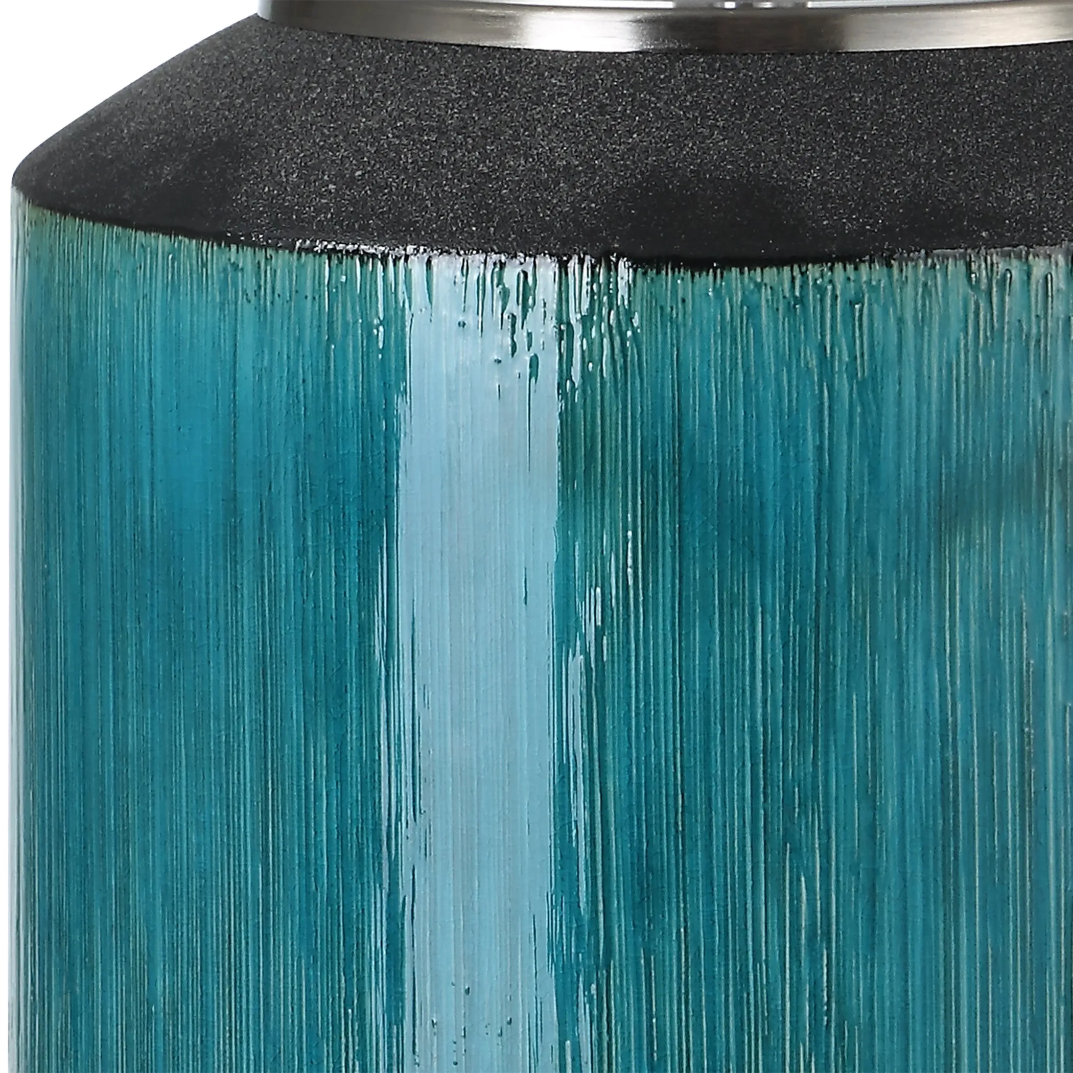 Uttermost Maui Aqua Blue Table Lamp