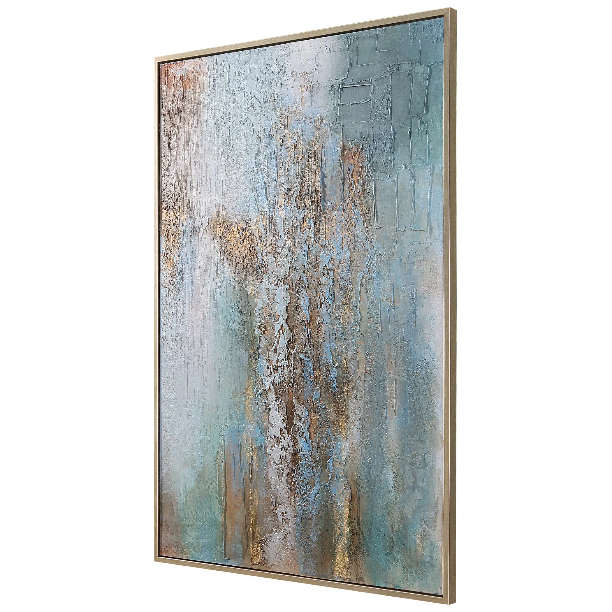 Uttermost Rendezvous Hand Painted Abstract Art