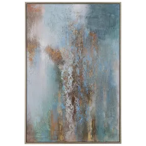 Uttermost Rendezvous Hand Painted Abstract Art