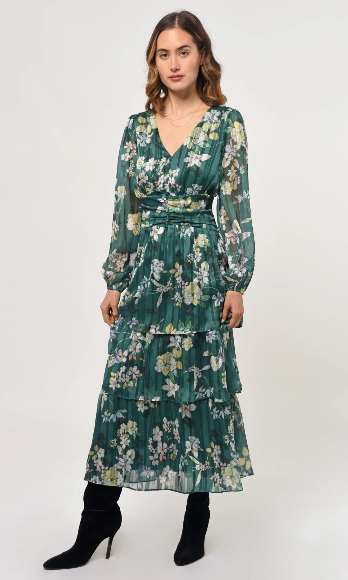 Victoria Tiered Maxi Dress