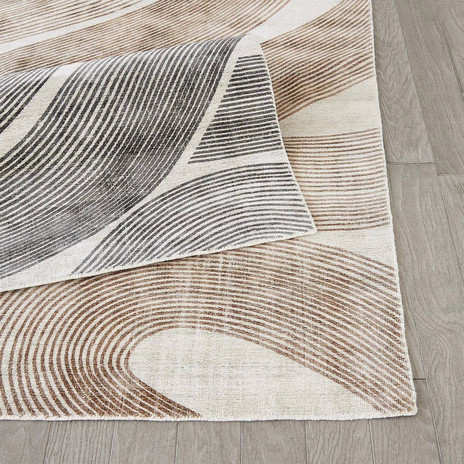 Wander Rug - Cream/Charcoal - 5 Sizes